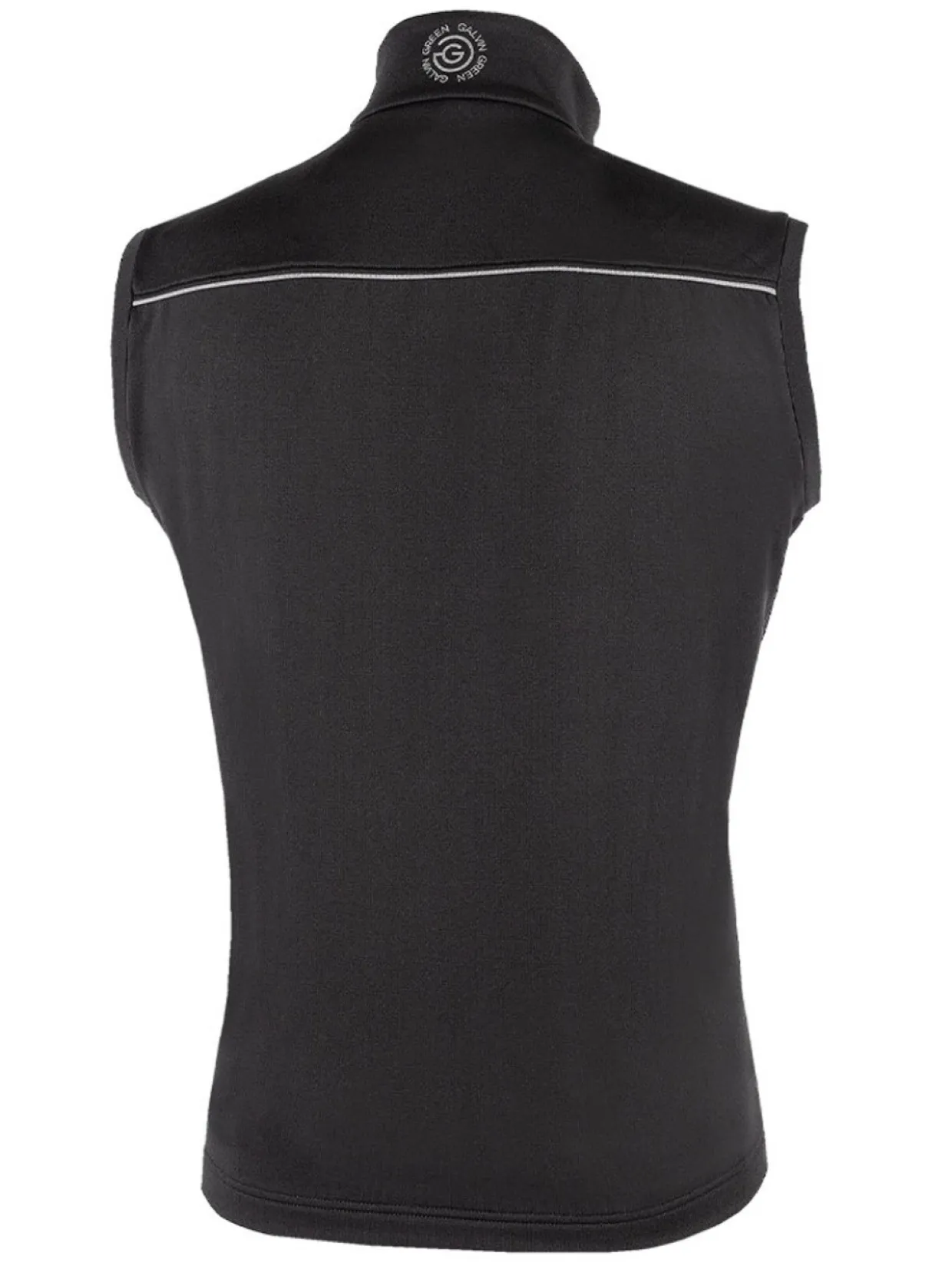 Galvin Green Davon Insula Vest - Black/Sharkskin