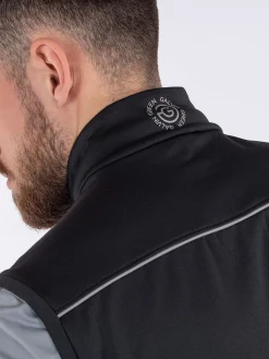 Galvin Green Davon Insula Vest - Black/Sharkskin