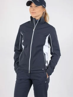 Galvin Green Women'S Aila Gore-Tex Paclite Rain Jacket - Navy/White