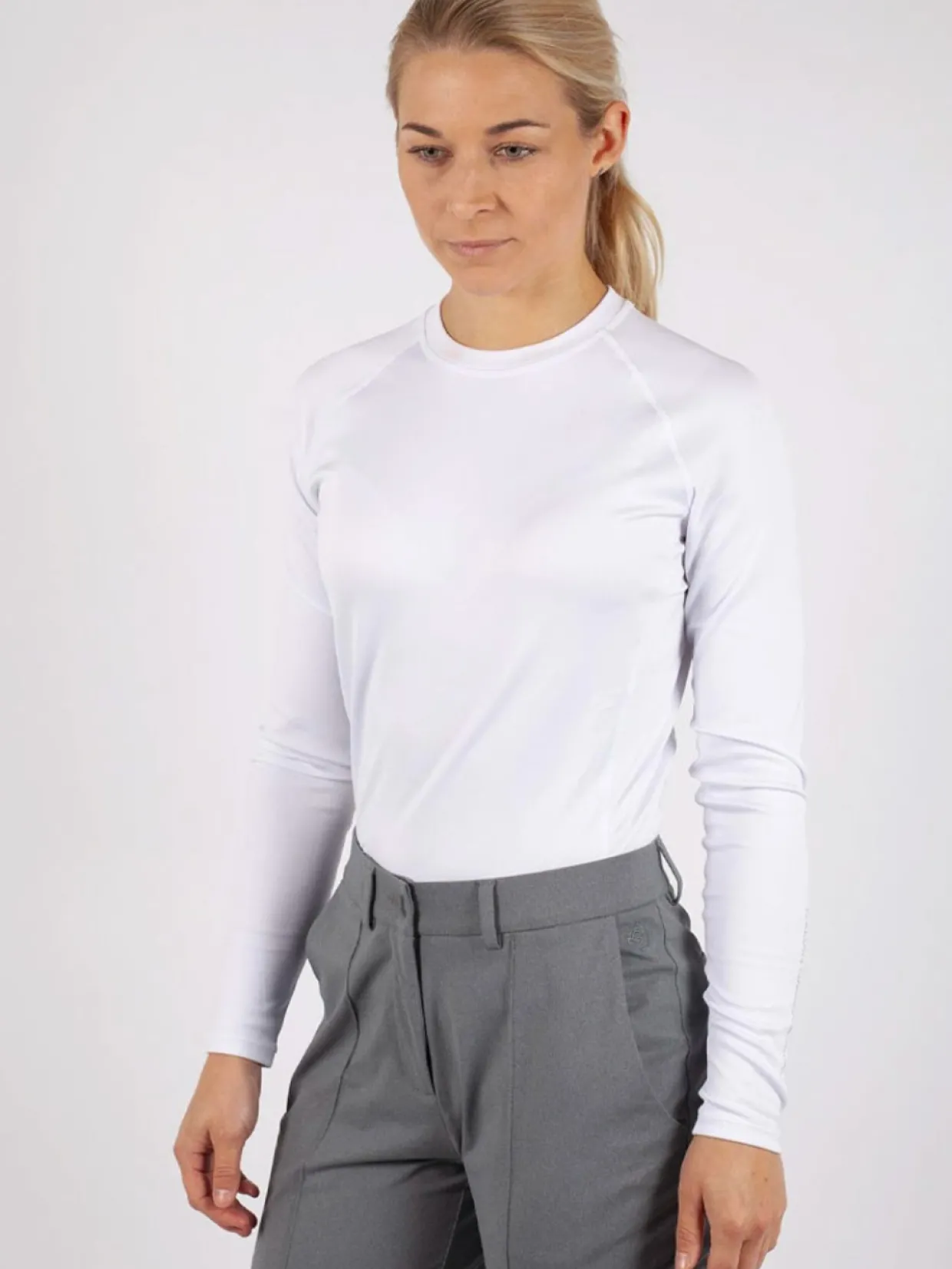Galvin Green Women'S Elaine Skintight Thermal Base Layer - White