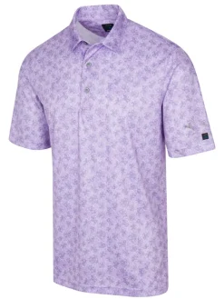 Greg Norman Ml75 Octopus Polo - Lilac Breeze