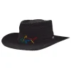 Greg Norman Signature Straw Hat - Black