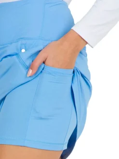 Ibkul Solid Straight Skort (17.5