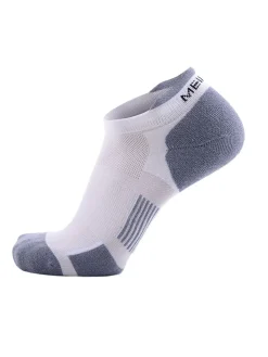 Meikan 3 Pack Low Cut Coolmax Technical Sports Socks - White/Grey