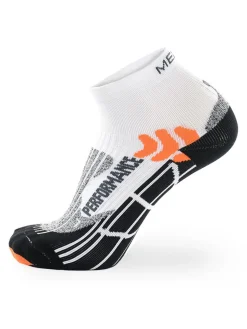 Meikan 3 Pack Quarter Cut Coolmax Performance Sports Socks - White