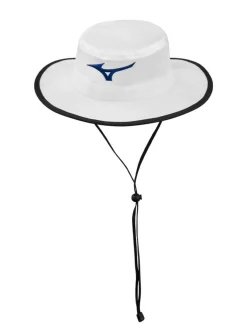 Mizuno Sun Hat - White/Navy
