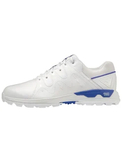 Mizuno Wave Hazard Pro Golf Shoes - White/Blue