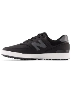 New Balance 574 Greens Sl (2E) Golf Shoes - True Black