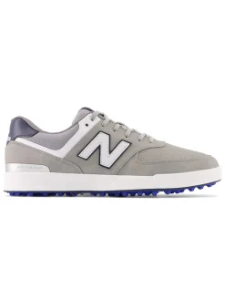 New Balance 574 Greens Sl (2E) Golf Shoes - Grey/White