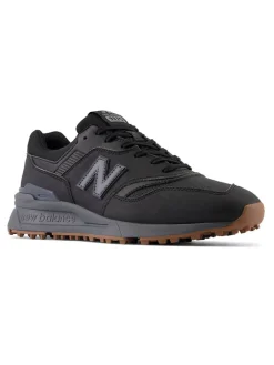 New Balance 997 Sl (2E) Golf Shoes - Black/Grey