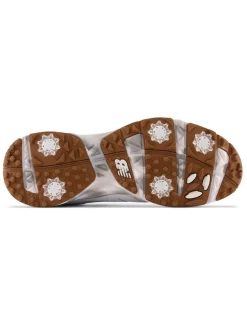 New Balance Brighton (2E) Golf Shoes - White/Brown