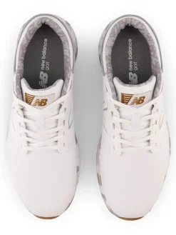 New Balance Brighton (2E) Golf Shoes - White/Brown