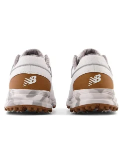 New Balance Brighton (2E) Golf Shoes - White/Brown
