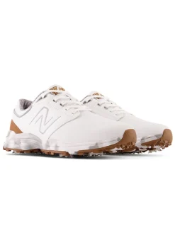New Balance Brighton (2E) Golf Shoes - White/Brown