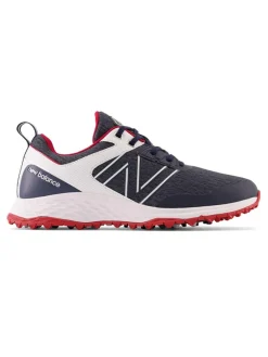 New Balance Fresh Foam Contend Sl (2E) Golf Shoes - Navy/Red