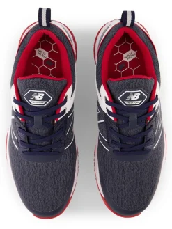 New Balance Fresh Foam Contend Sl (2E) Golf Shoes - Navy/Red