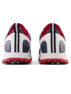 New Balance Fresh Foam Contend Sl (2E) Golf Shoes - Navy/Red
