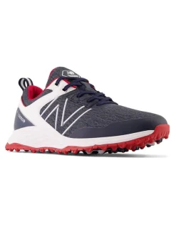 New Balance Fresh Foam Contend Sl (2E) Golf Shoes - Navy/Red