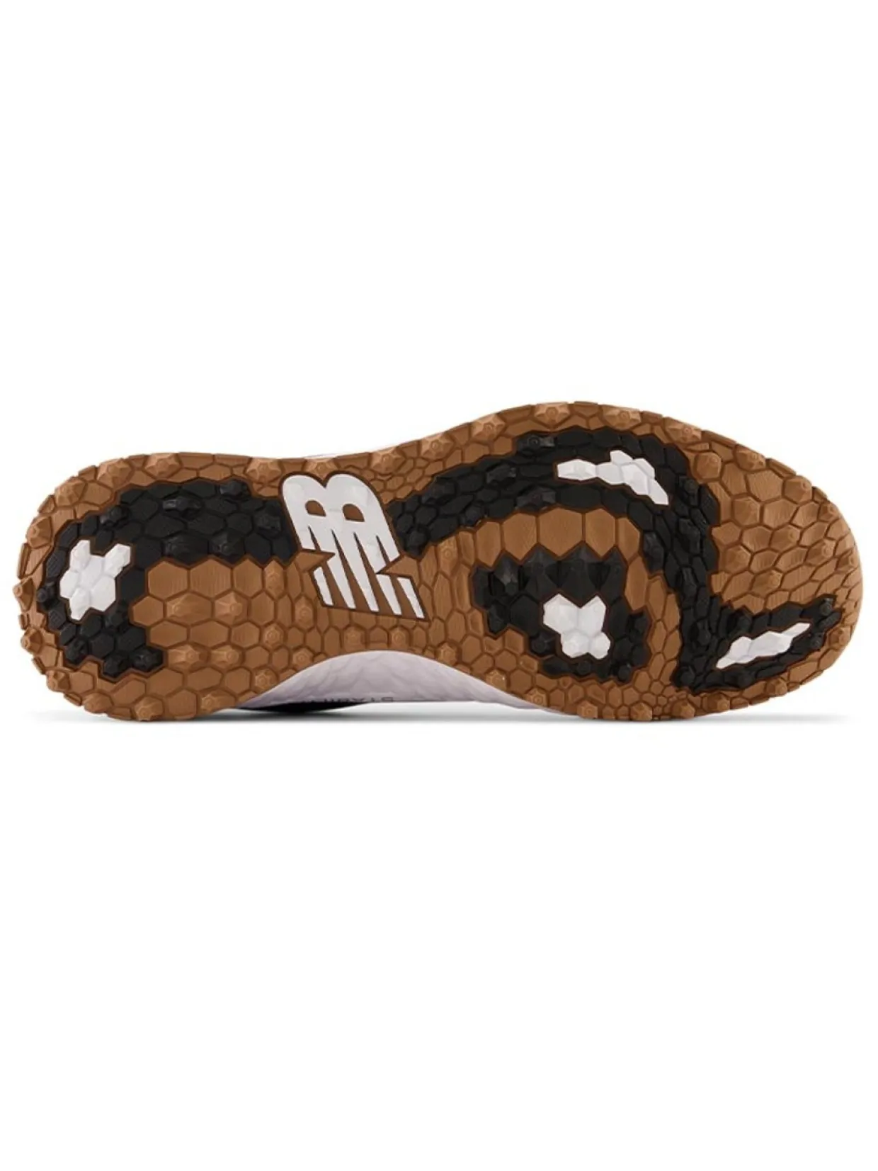 New Balance Fresh Foam Contend Sl (2E) Golf Shoes - Black/Gum