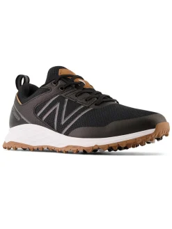 New Balance Fresh Foam Contend Sl (2E) Golf Shoes - Black/Gum