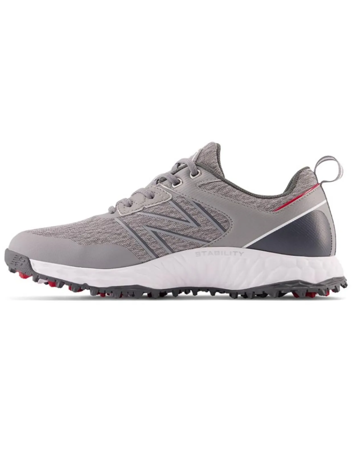 New Balance Fresh Foam Contend Sl (2E) Golf Shoes - Grey/Charcoal