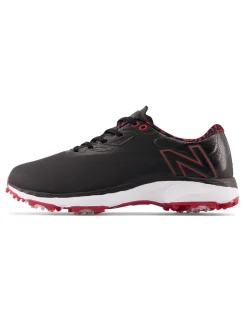 New Balance Fresh Foam X Defender (2E) Golf Shoes - Black/Red