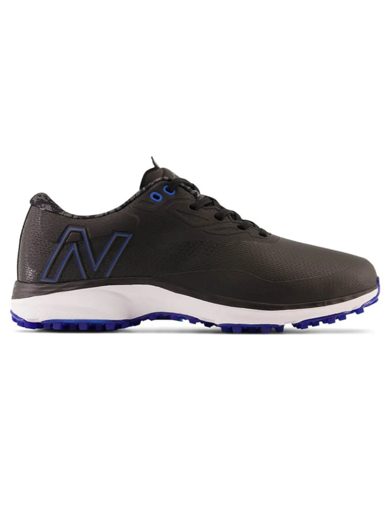 New Balance Fresh Foam X Defender Sl (2E) Golf Shoes - Black/Blue