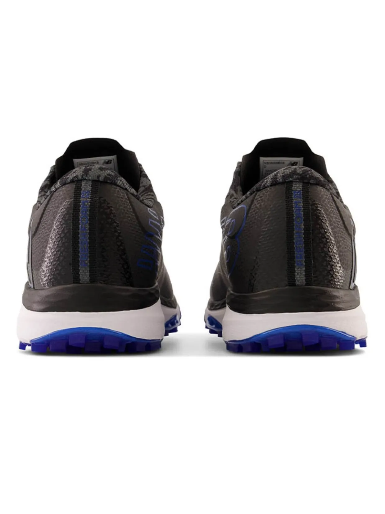 New Balance Fresh Foam X Defender Sl (2E) Golf Shoes - Black/Blue