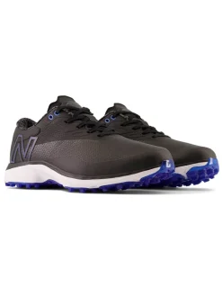 New Balance Fresh Foam X Defender Sl (2E) Golf Shoes - Black/Blue