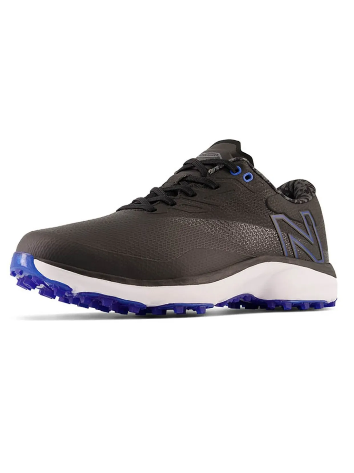 New Balance Fresh Foam X Defender Sl (2E) Golf Shoes - Black/Blue