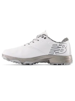 New Balance Fresh Foam X Defender Sl (2E) Golf Shoes - White/Grey