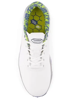 New Balance Fresh Foam X Defender (2E) Golf Shoes - White/Grey