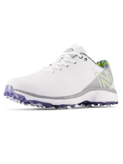 New Balance Fresh Foam X Defender (2E) Golf Shoes - White/Grey