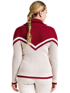 Nivo W Mabelyn Sweater - Cranberry