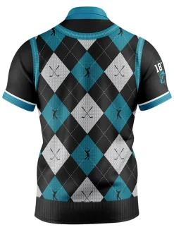 Official Afl Fairway Golf Polo Shirt - Port Adelaide