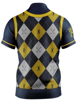 Official Nrl Fairway Golf Polo Shirt - North Queensland Cowboys