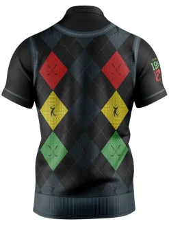 Official Nrl Fairway Golf Polo Shirt - Penrith Panthers