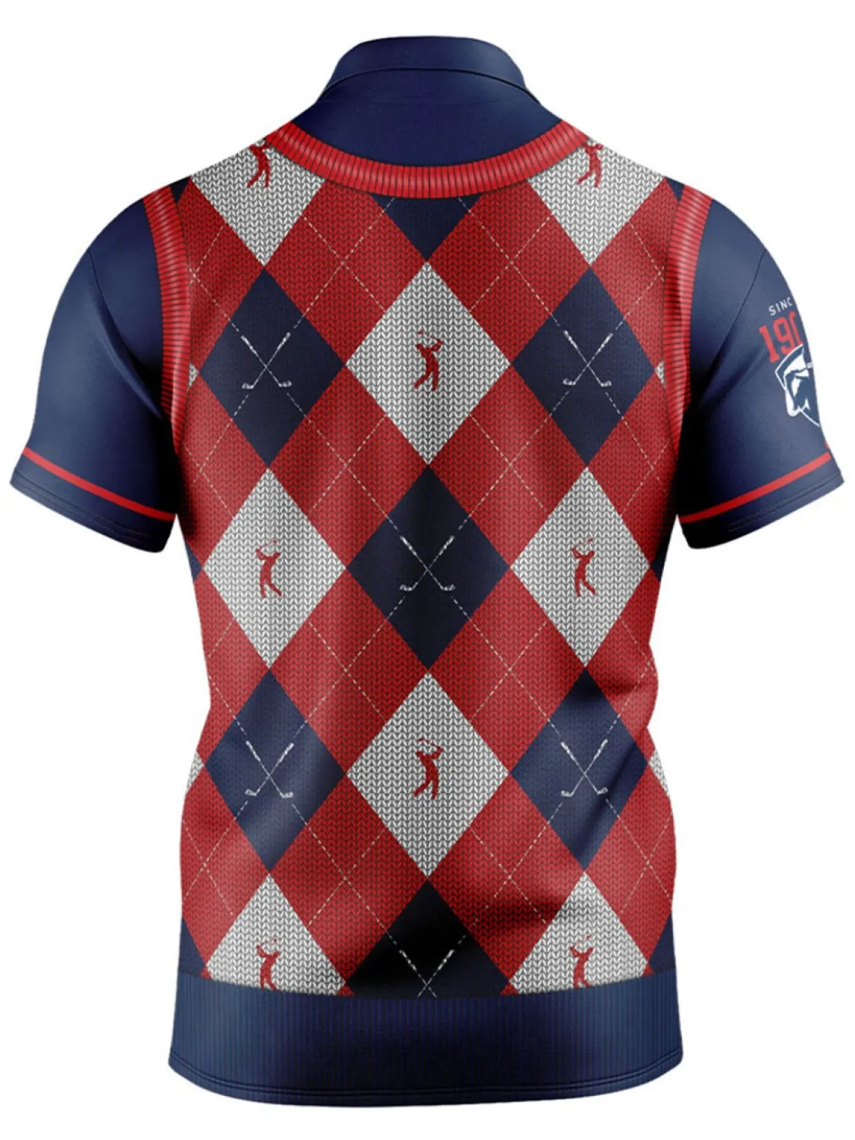 Official Nrl Fairway Golf Polo Shirt - Sydney Roosters