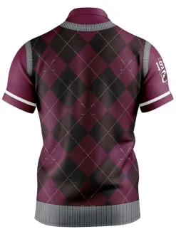 Official Nrl Fairway Golf Polo Shirt - Qld Maroons