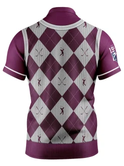 Official Nrl Fairway Golf Polo Shirt - Manly Sea Eagles