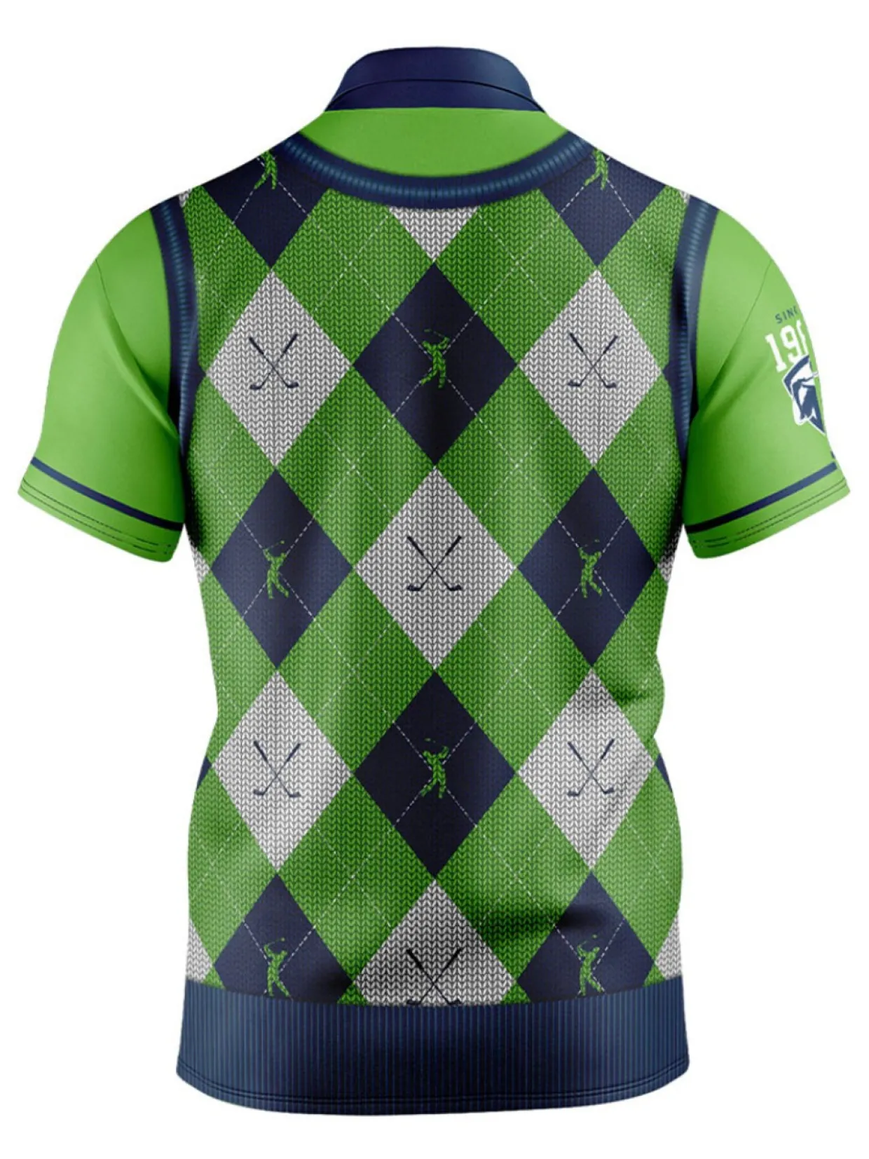 Official Nrl Fairway Golf Polo Shirt - Canberra Raiders