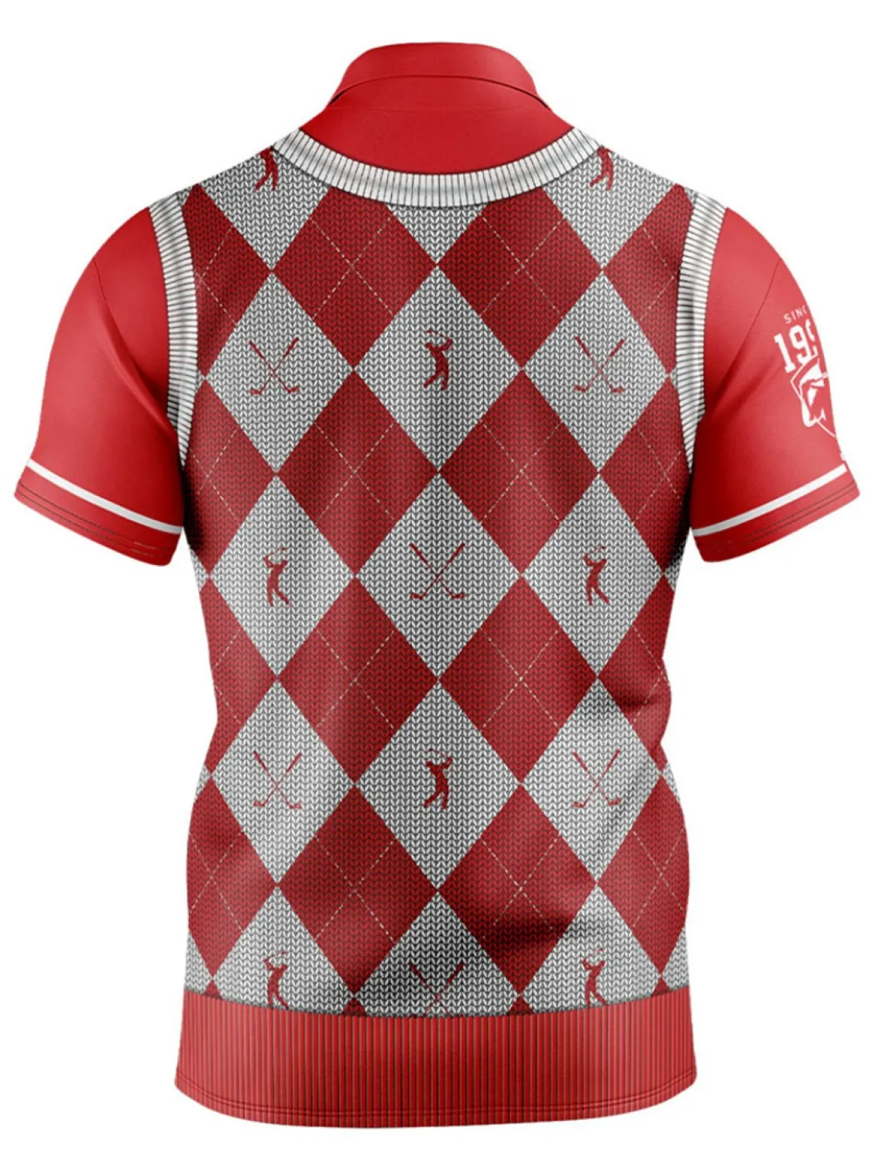 Official Nrl Fairway Golf Polo Shirt - St George Dragons