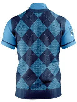 Official Nrl Fairway Golf Polo Shirt - Nsw Blues