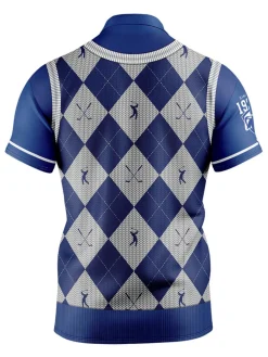 Official Nrl Fairway Golf Polo Shirt - Canterbury Bulldogs