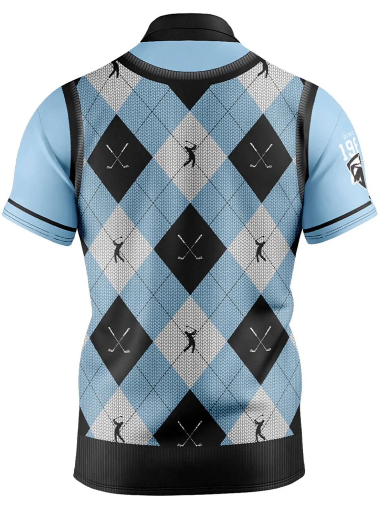 Official Nrl Fairway Golf Polo Shirt - Cronulla Sharks