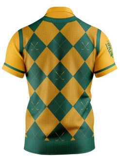 Official Rugby Union Fairway Golf Polo Shirt - Wallabies