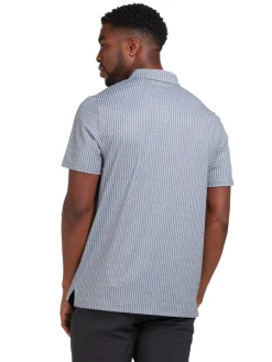 Original Penguin All-Over Pete Print Golf Polo - Quiet Shade