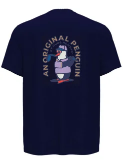 Original Penguin Be An Original Graphic Tee - Black Iris