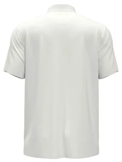 Original Penguin Engineered Polar Pete Mixed Media Polo - Bright White