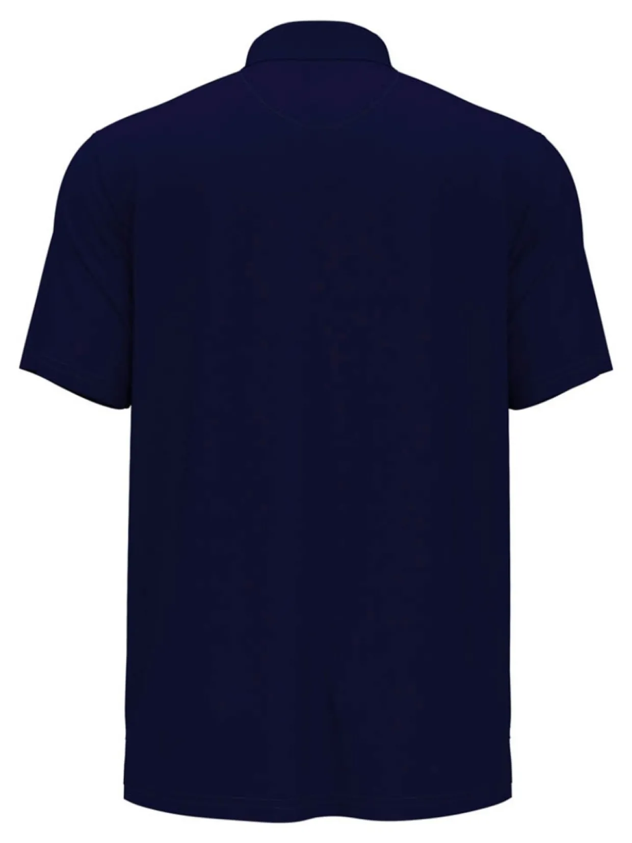 Original Penguin Engineered Polar Pete Mixed Media Polo - Black Iris